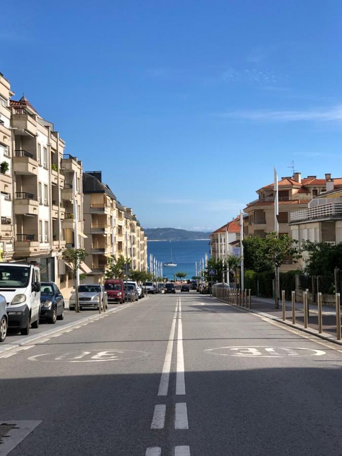 Trebol Junto A Playa Silgar Apartment Sanxenxo Exterior foto