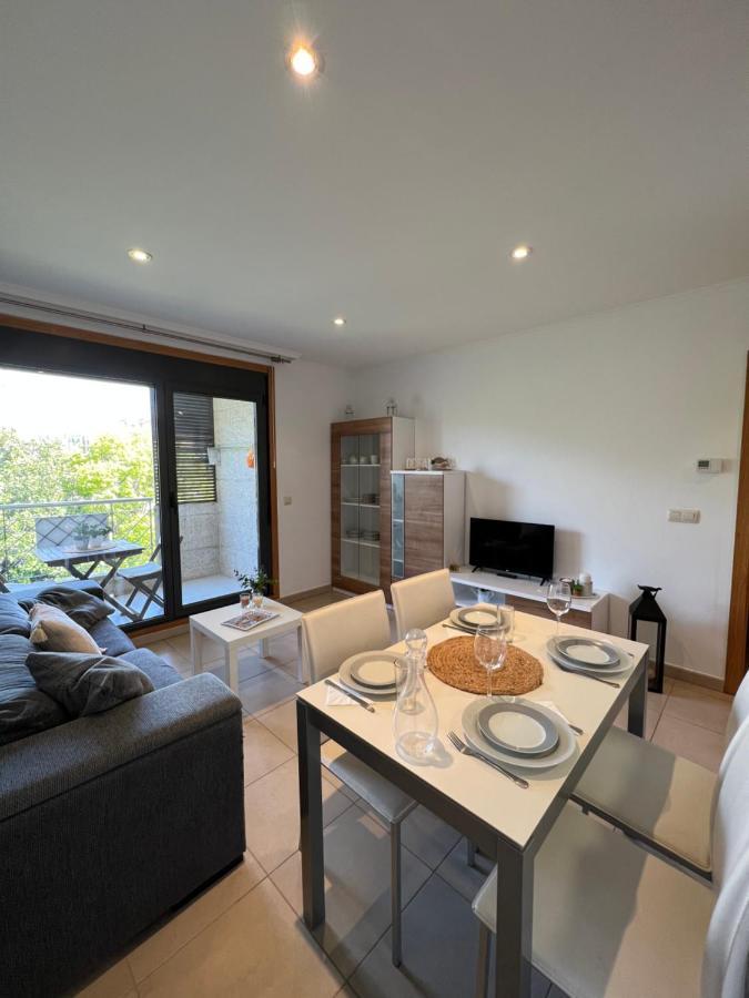 Trebol Junto A Playa Silgar Apartment Sanxenxo Exterior foto